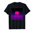 Retrowave Synthwave Aesthetic T-Shirt - Casual Everyday Wear Unisex - T-Shirt, Sweatshirt, Hoodie
