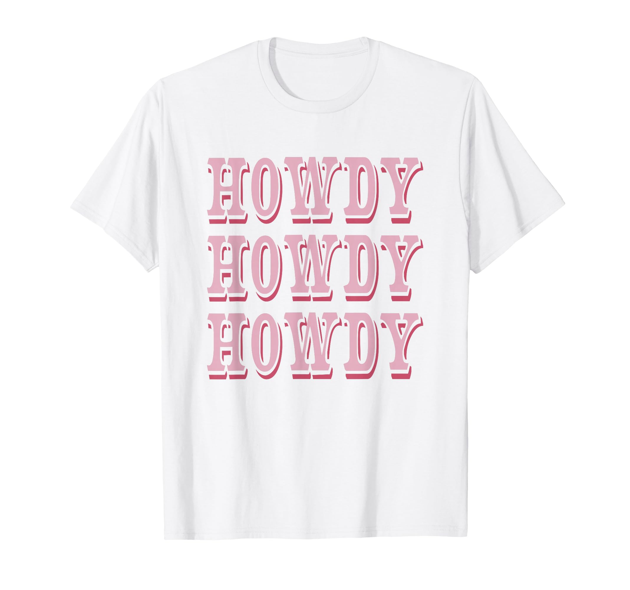 Howdy Preppy Rodeo Western Country T-Shirt - Fun Novelty Design for Adults - T-Shirt, Sweatshirt, Hoodie