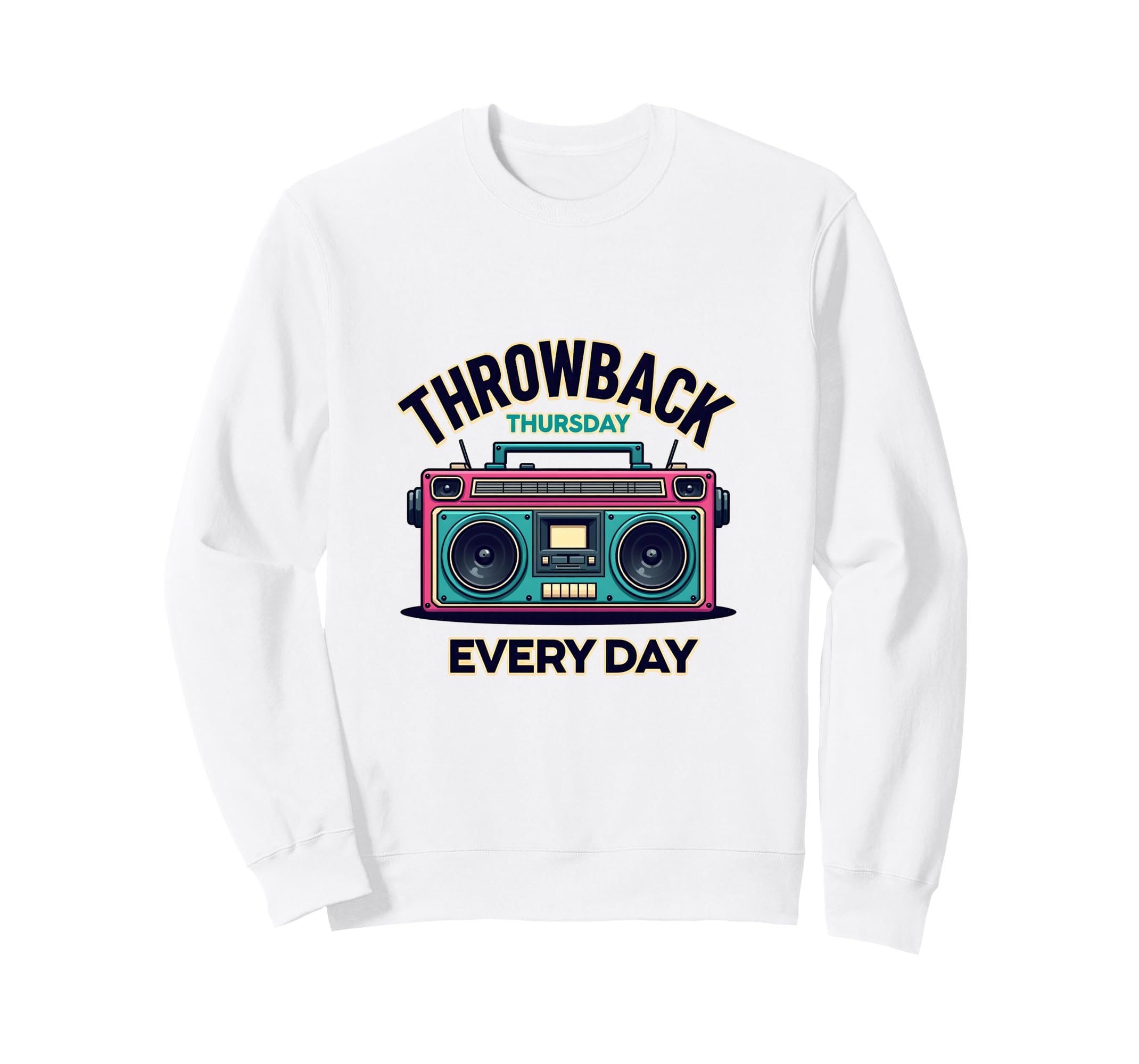 Throwback Thursday Everyday Sweatshirt - Minimalist Print Men Women - T-Shirt, Sweatshirt, Hoodie