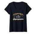Womens Coffee Is My Superpower Awareness T-Shirt - Streetwear Style Unisex - T-Shirt, Sweatshirt, Hoodie