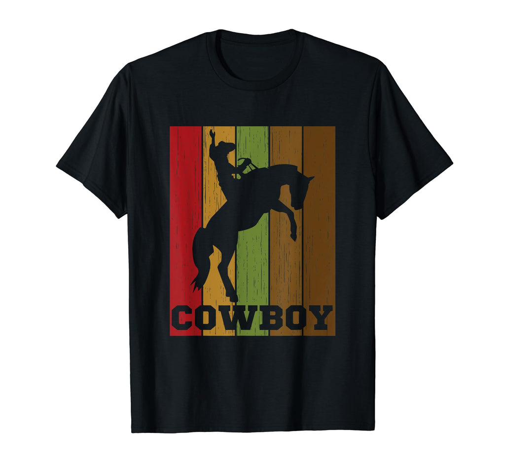 Cowboy Rodeo Horse Western Cowboy T-Shirt - Trendy Graphic for Adults - T-Shirt, Sweatshirt, Hoodie