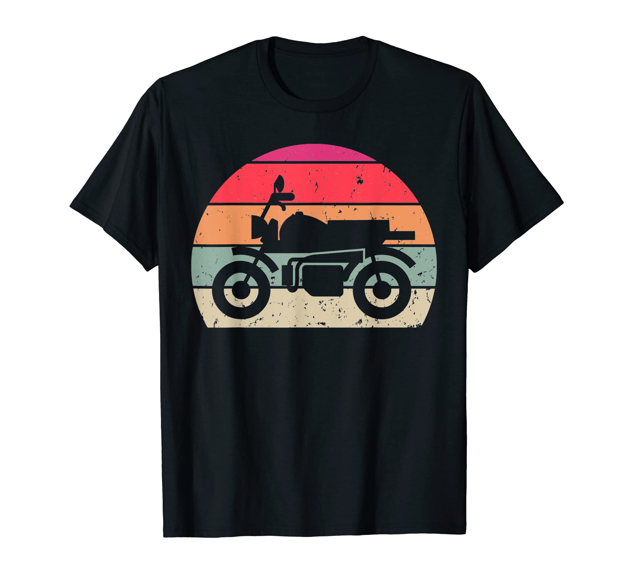 Motorcycle Motorcycle Silhouette T-Shirt - Minimalist Print for Adults - T-Shirt, Sweatshirt, Hoodie
