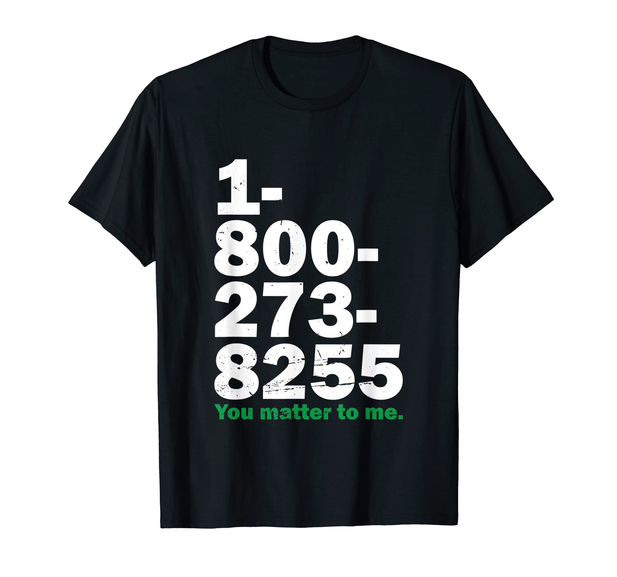 You Matter To Me Mental Health Awareness T-Shirt - Minimalist Print Unisex - T-Shirt, Sweatshirt, Hoodie
