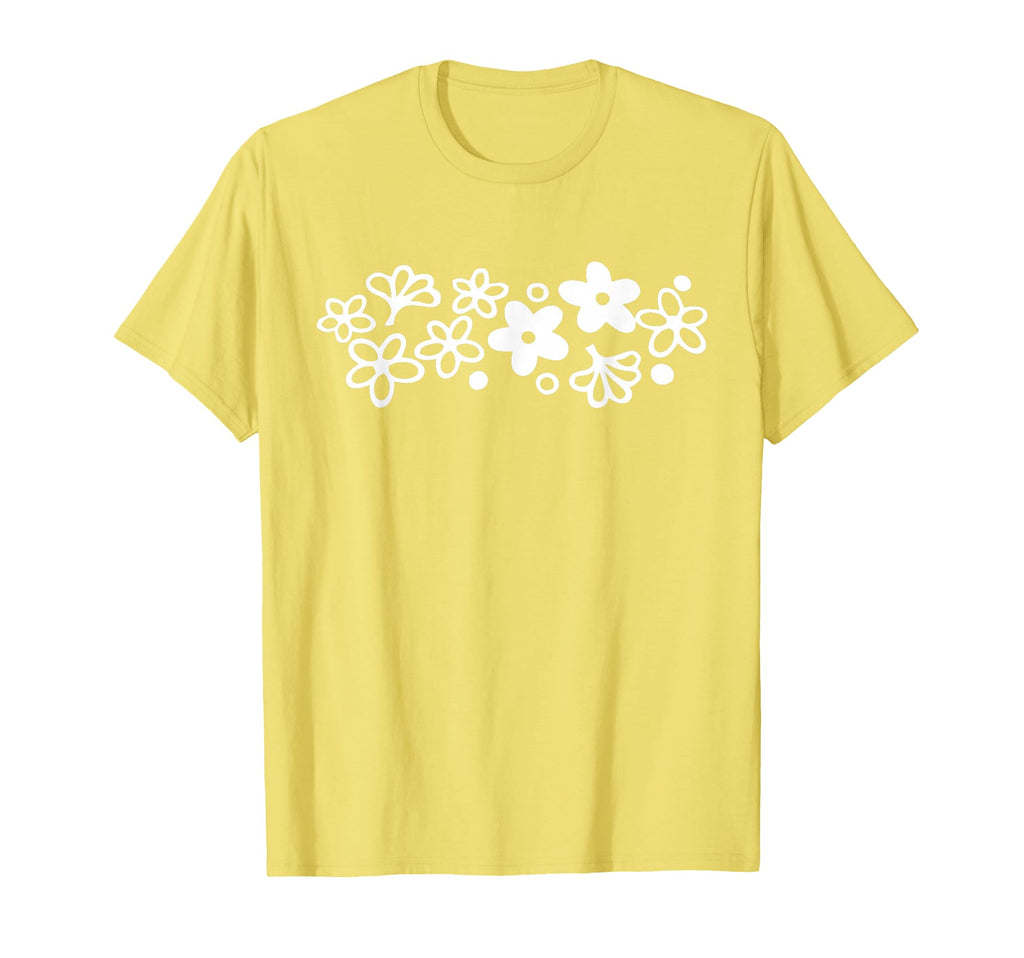 Pyrex Pattern Spring Blossom White T-Shirt - Minimalist Print for Adults - T-Shirt, Sweatshirt, Hoodie