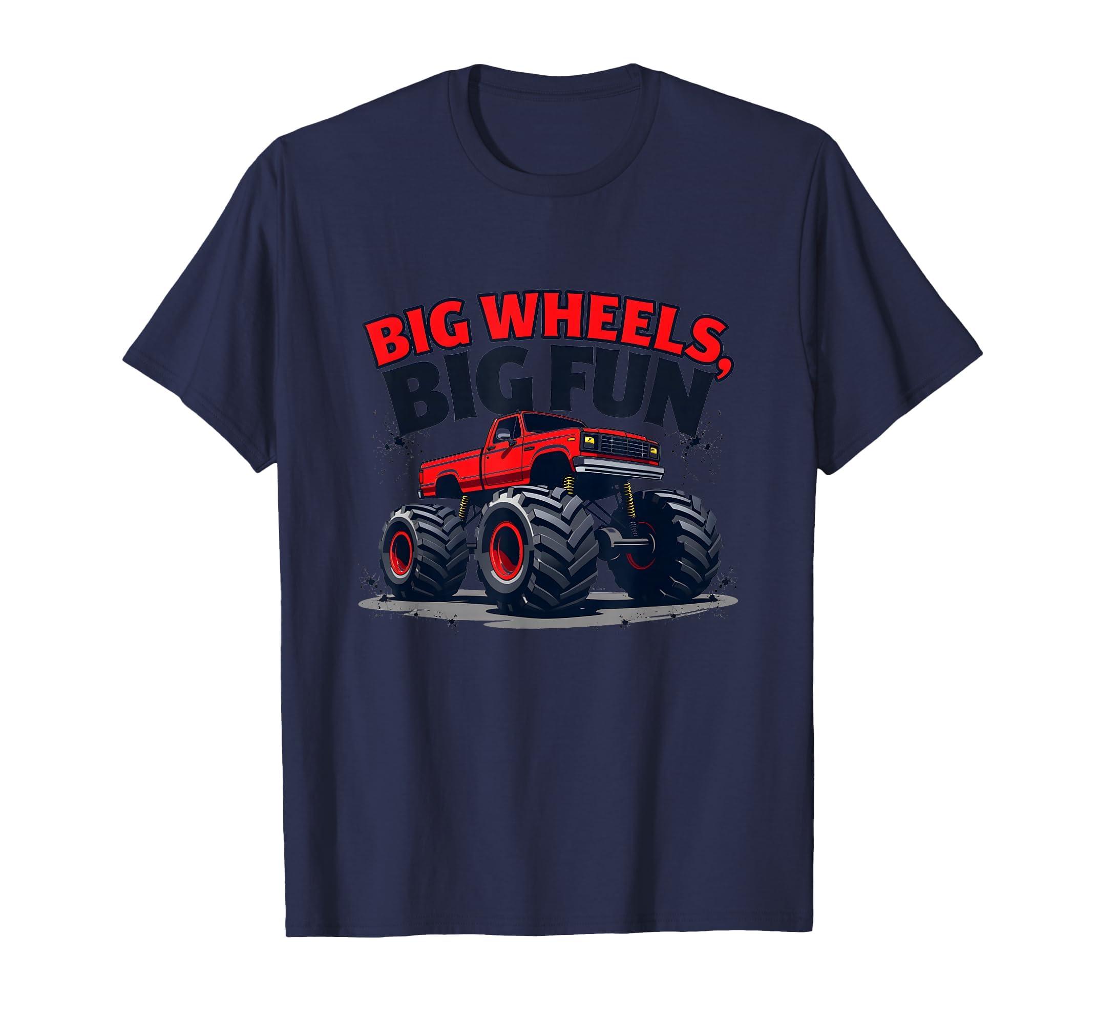 Monster Truck Madness Extreme Off Road T-Shirt - Novelty Apparel Men Women - T-Shirt, Sweatshirt, Hoodie