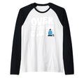 Overthinkers Club Raglan Baseball Sweatshirt - Aesthetic Graphic Unisex - T-Shirt, Sweatshirt, Hoodie