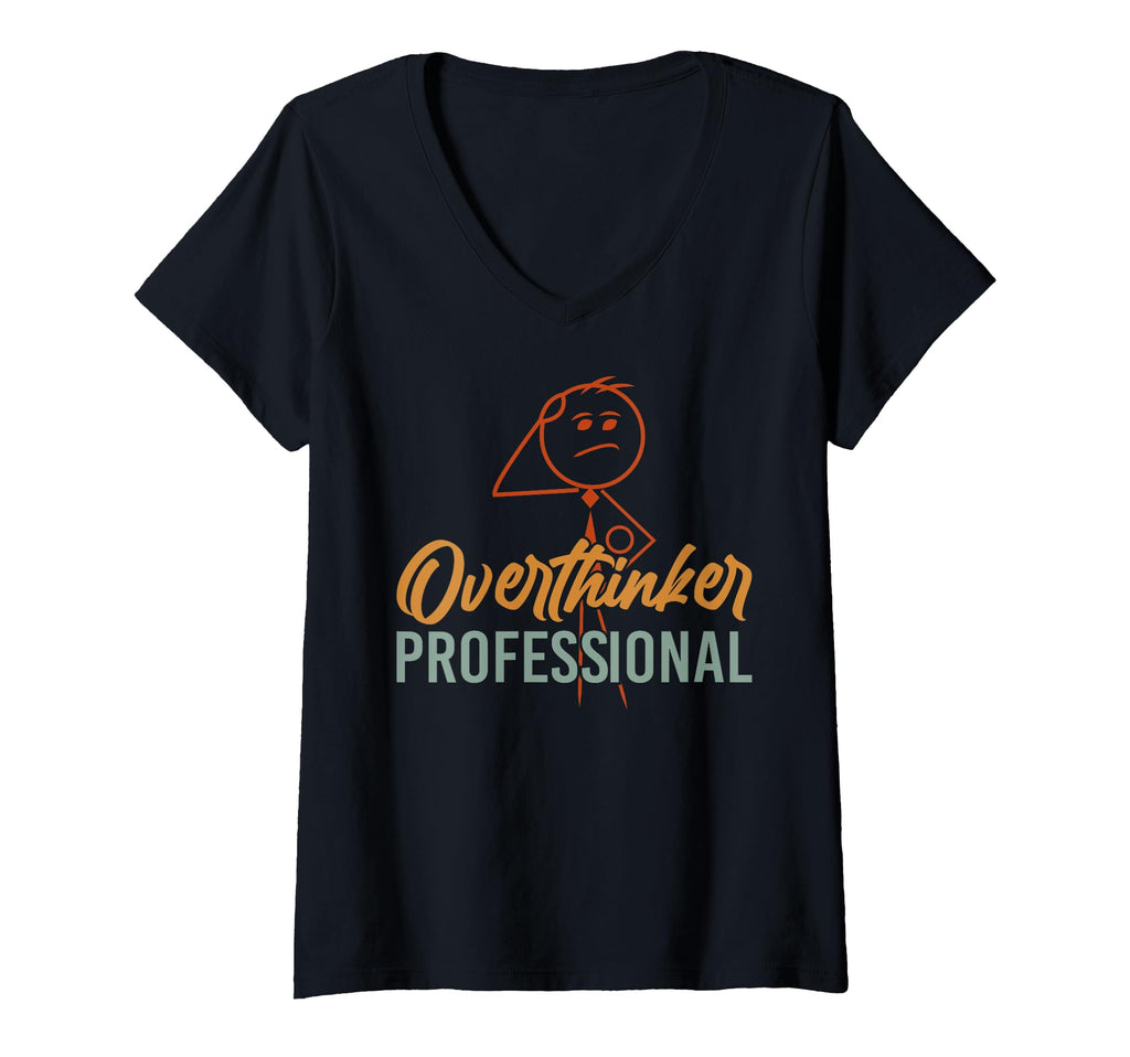 Funny Overthinker Anxious Introvert Sweatshirt - Unique Graphic Unisex - T-Shirt, Sweatshirt, Hoodie