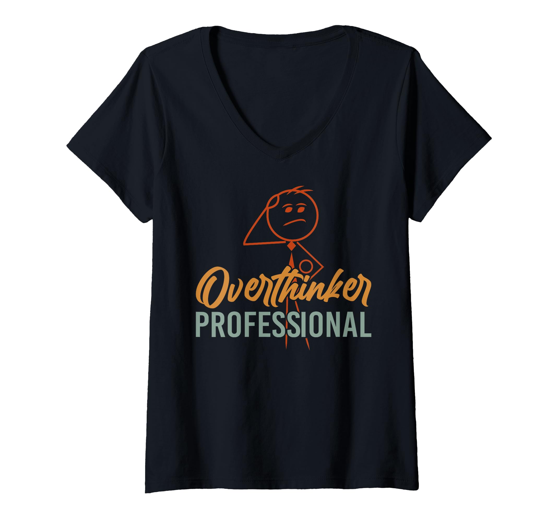 Funny Overthinker Anxious Introvert Sweatshirt - Unique Graphic Unisex - T-Shirt, Sweatshirt, Hoodie