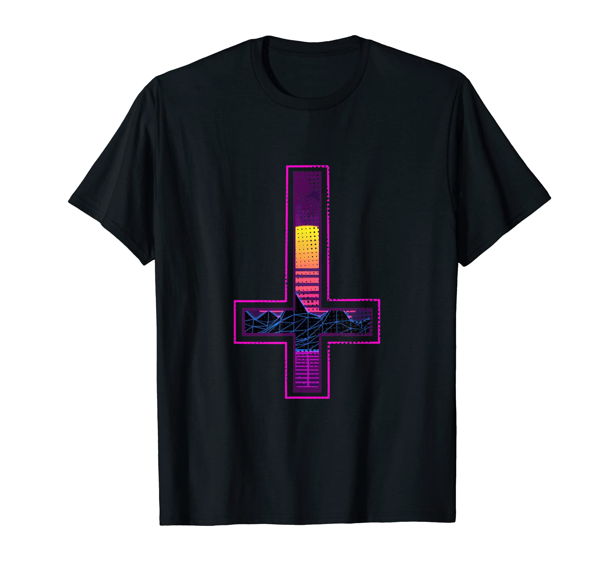 Synthwave Aesthetic Retrowave Drive Laser T-Shirt - Graphic Print Men Women - T-Shirt, Sweatshirt, Hoodie