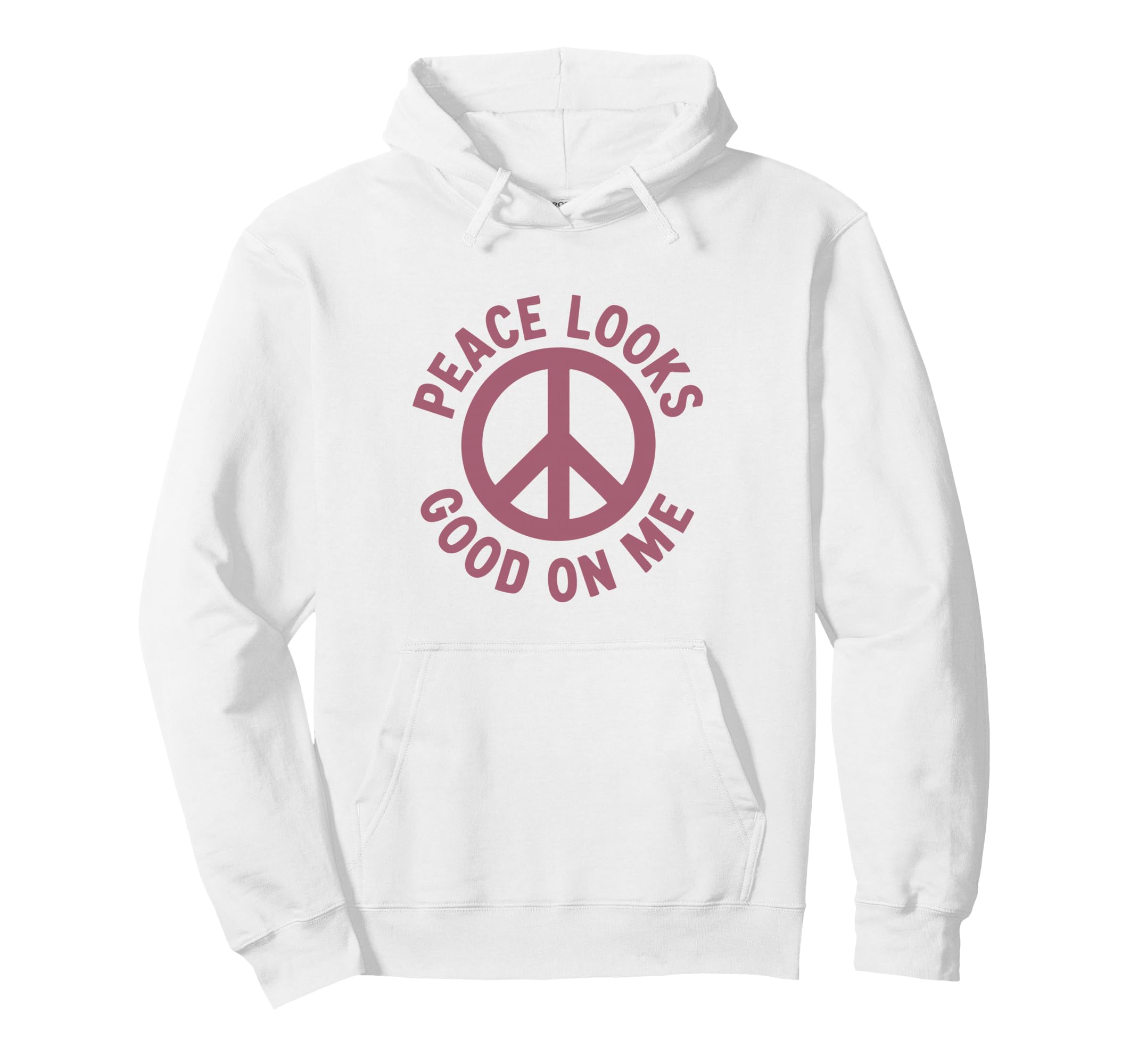 Peace Looks Good Me Self Care Hoodie - Casual Everyday Wear for Adults - T-Shirt, Sweatshirt, Hoodie