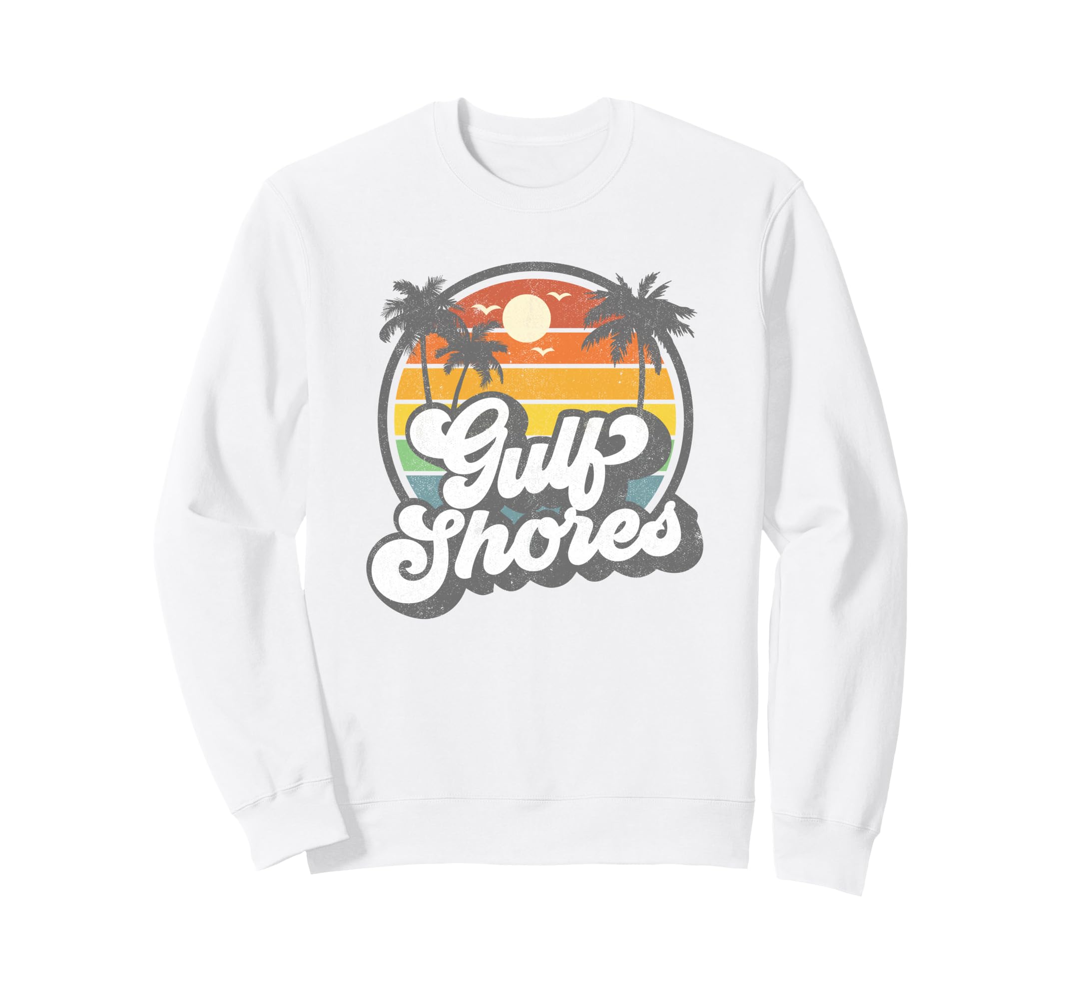 Gulf Shores Alabama Vacation Sweatshirt - Casual Everyday Wear for Adults - T-Shirt, Sweatshirt, Hoodie