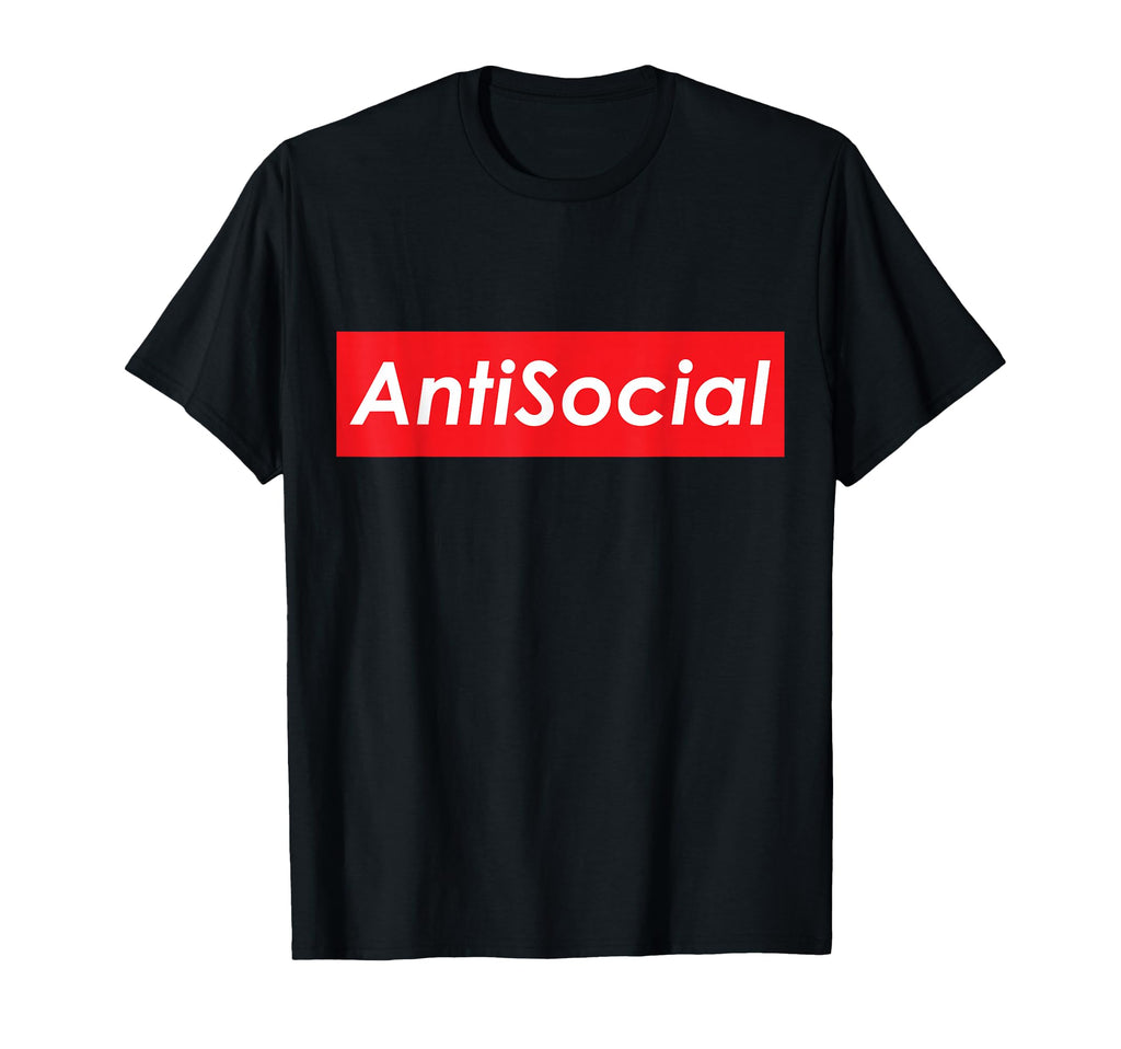 Anti Social Introvert T-Shirt - Custom Art Print Unisex - T-Shirt, Sweatshirt, Hoodie