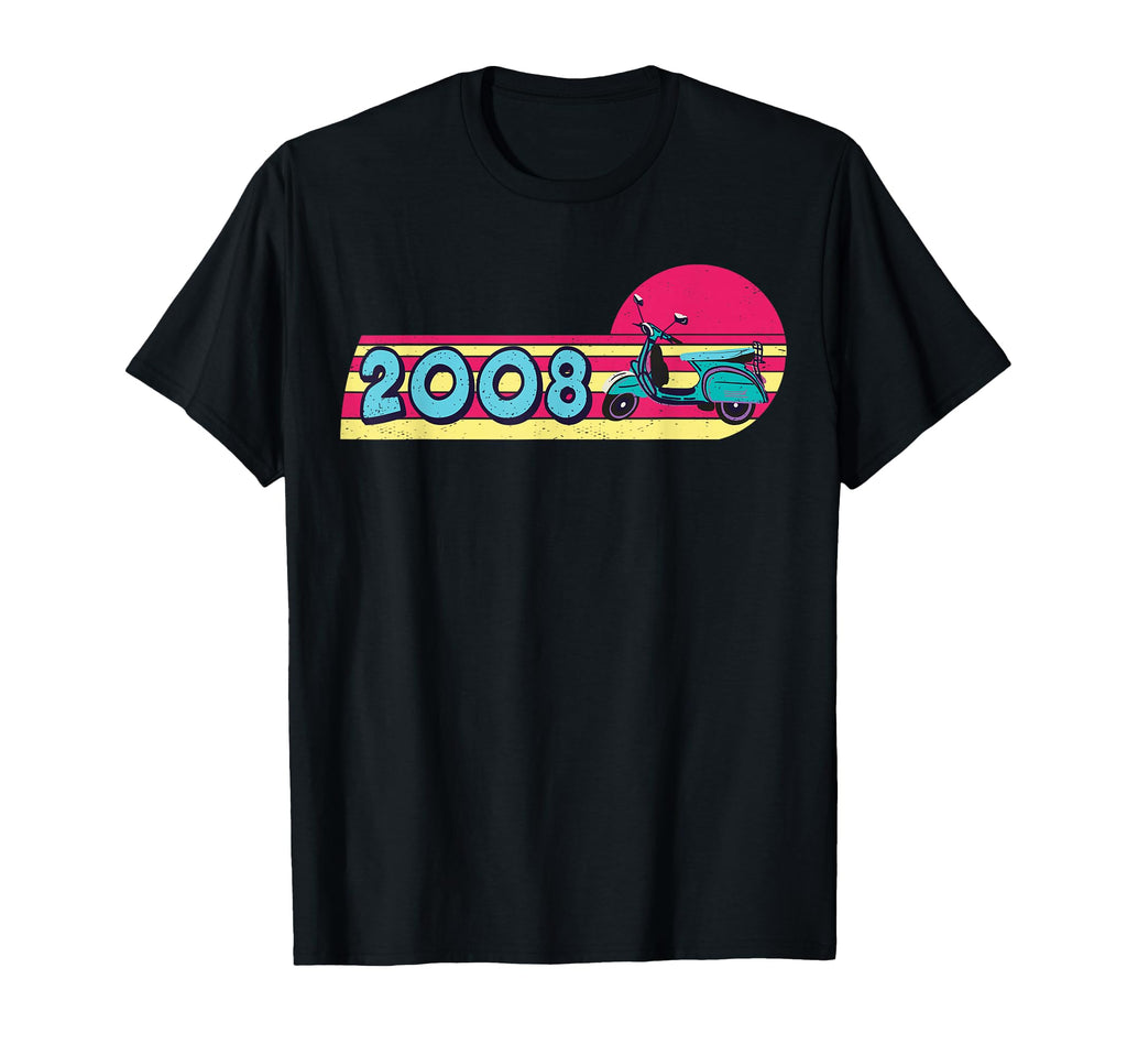 Moped Scooter Bike Scooter Moped T-Shirt - Minimalist Print for Adults - T-Shirt, Sweatshirt, Hoodie