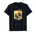 Pin Up Willys Mb Ww2 T-Shirt - Aesthetic Graphic Men Women - T-Shirt, Sweatshirt, Hoodie
