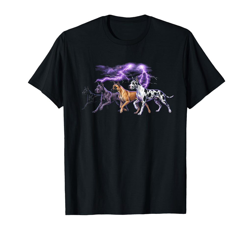 Great Dane 90S Dog Lover Great T-Shirt - Casual Everyday Wear Men Women - T-Shirt, Sweatshirt, Hoodie