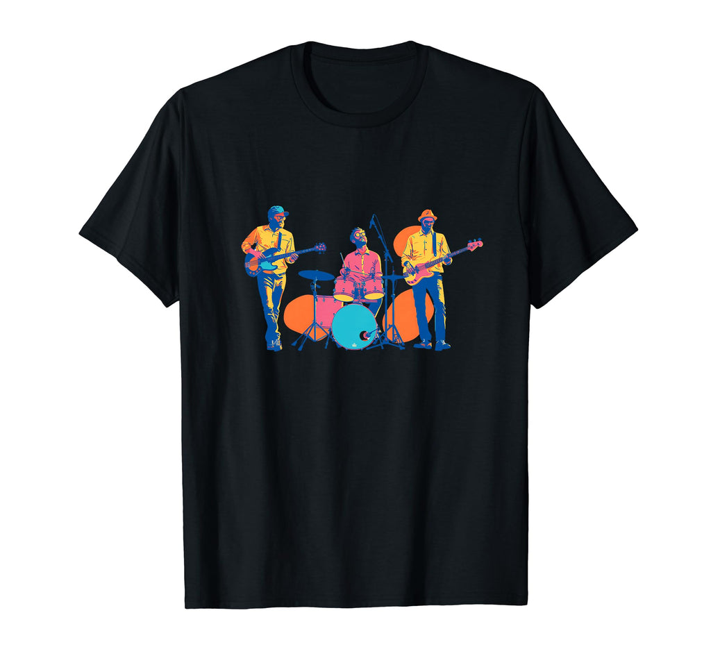 Band Album Cover Art Old School T-Shirt - Fun Novelty Design Men Women - T-Shirt, Sweatshirt, Hoodie