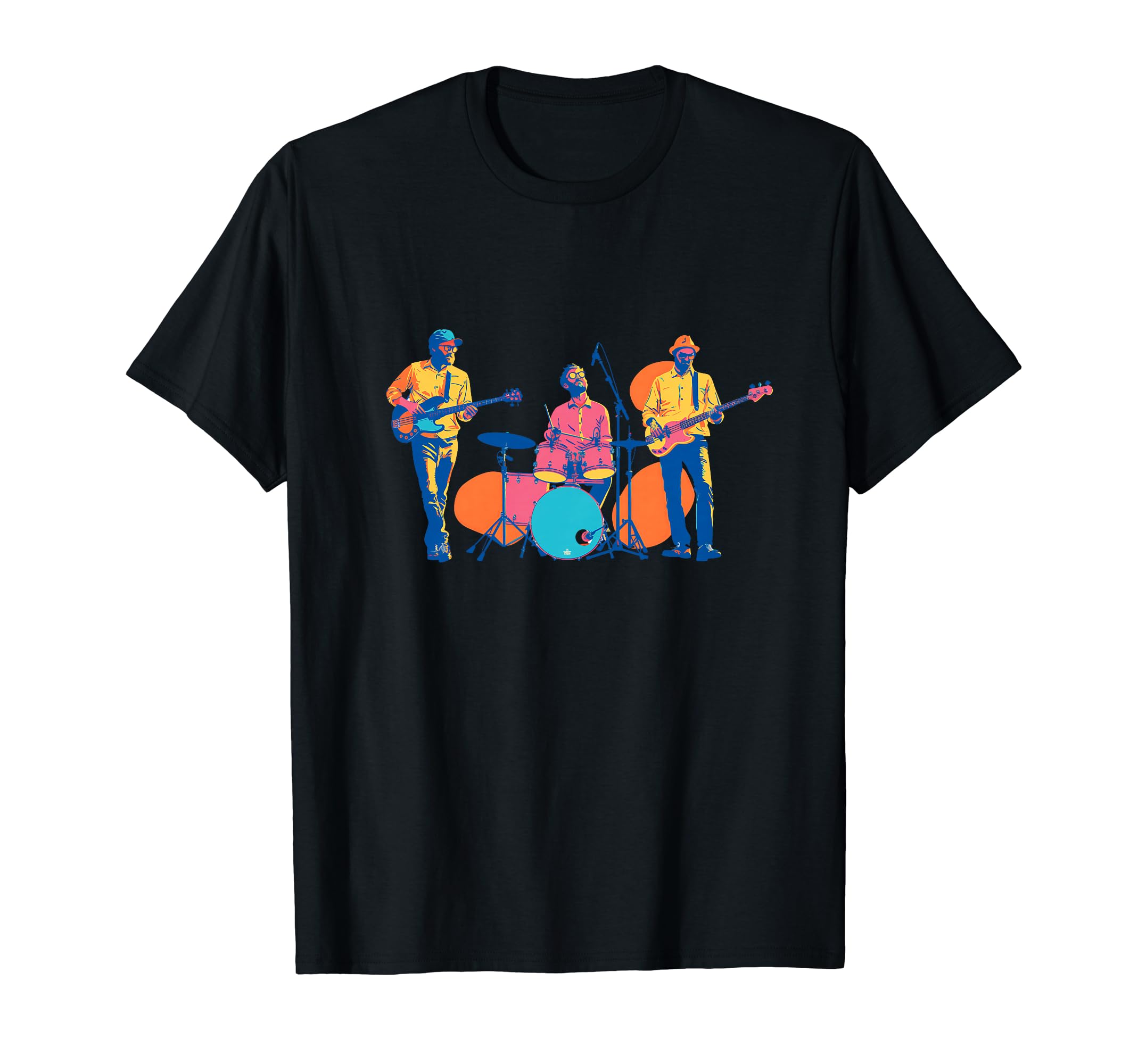 Band Album Cover Art Old School T-Shirt - Fun Novelty Design Men Women - T-Shirt, Sweatshirt, Hoodie