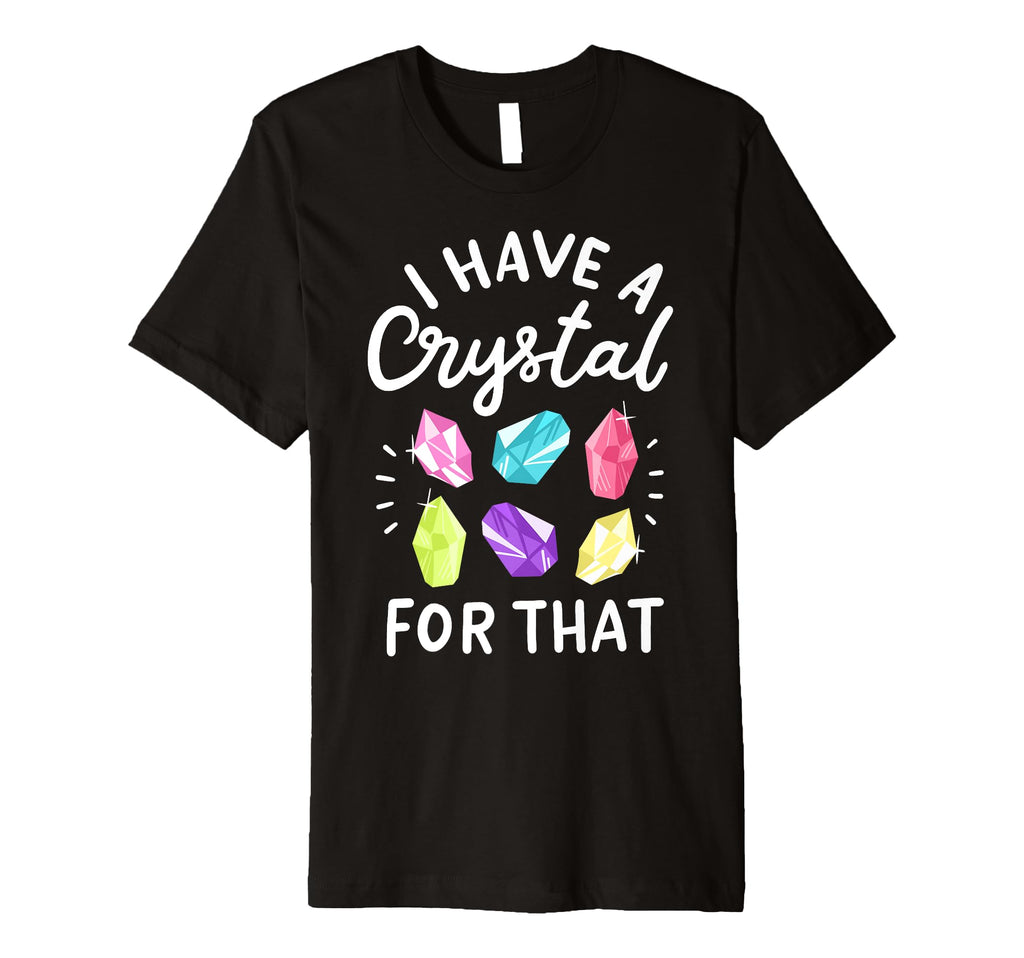 Crystal Gemstone Chakra Spiritual T-Shirt - Casual Everyday Wear Men Women - T-Shirt, Sweatshirt, Hoodie