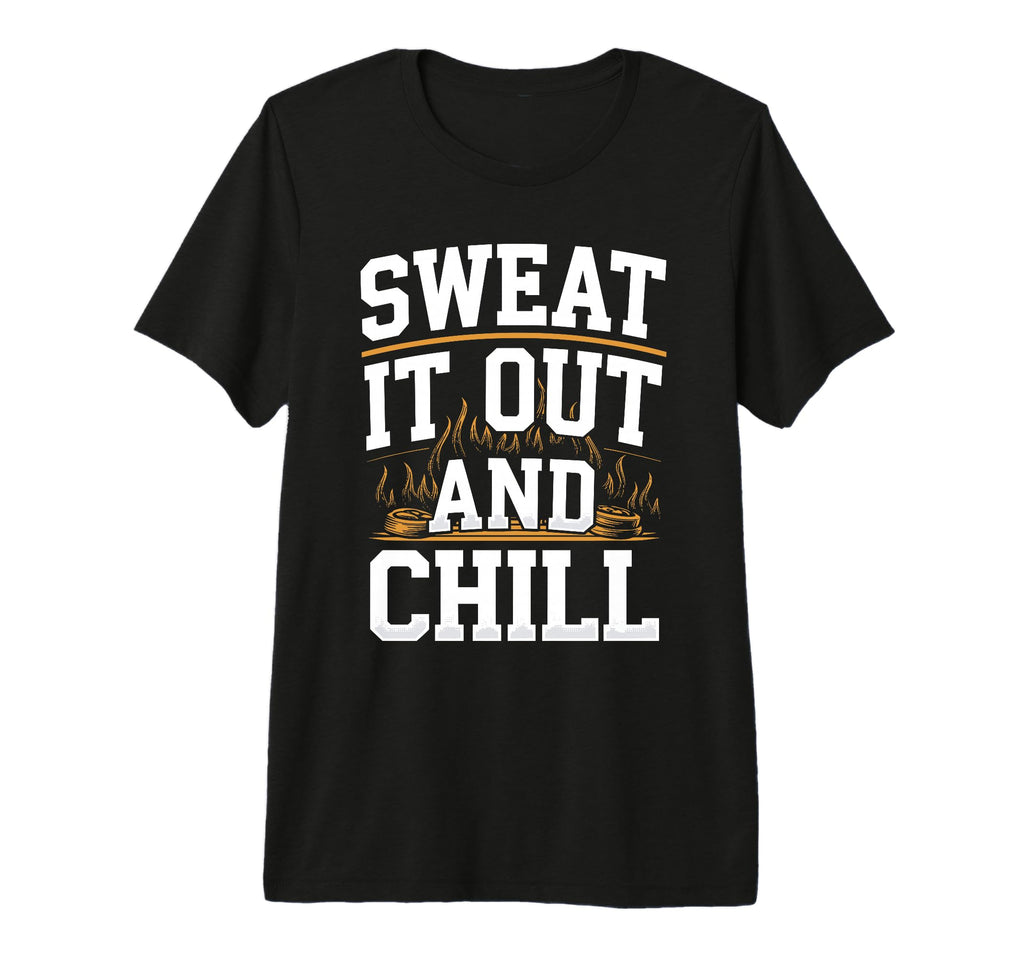 Infrared Sauna Sweat Therapy Spa Day T-Shirt - Graphic Print Men Women - T-Shirt, Sweatshirt, Hoodie