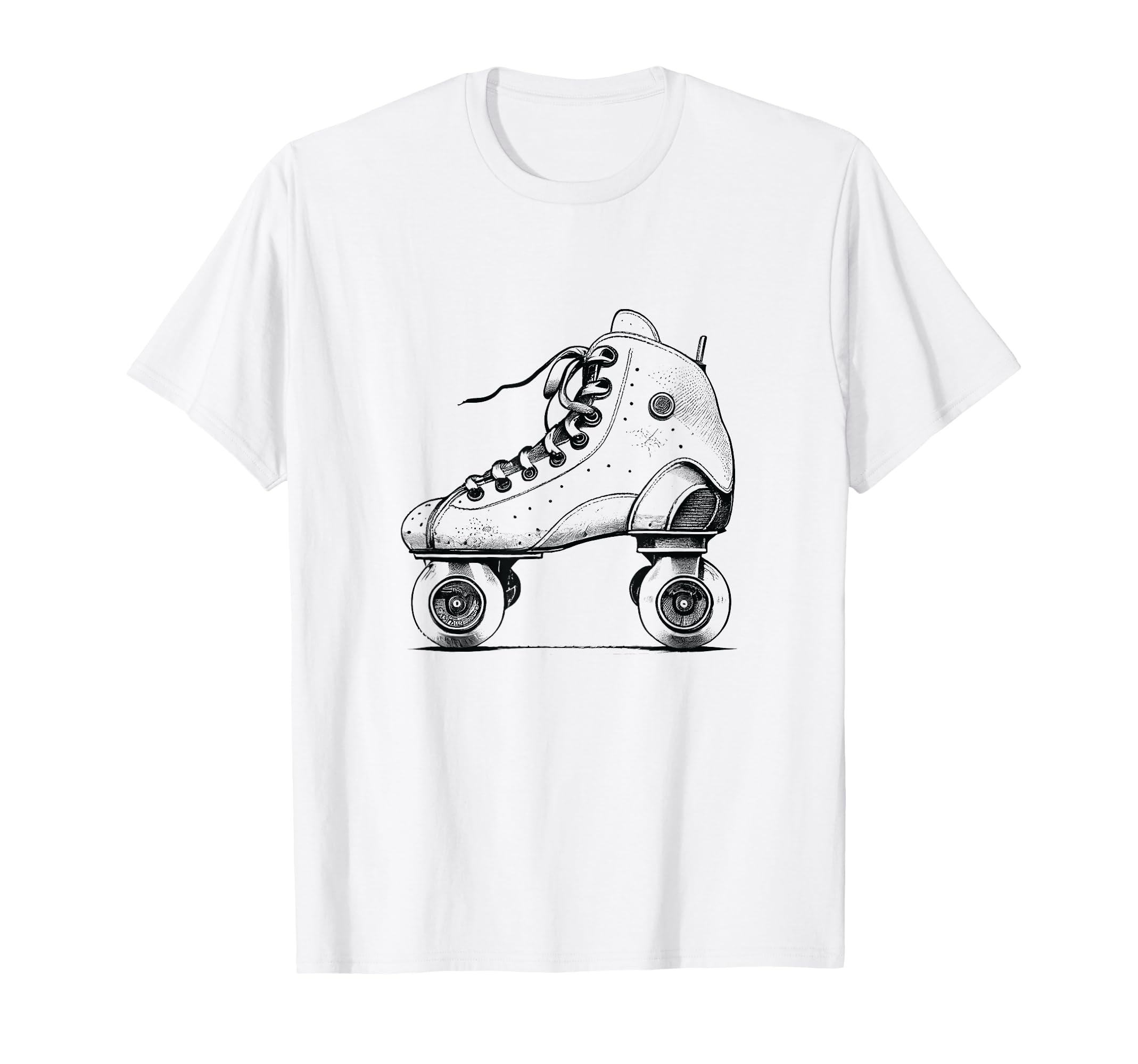Rollerskates 80S Roller Skates Disco T-Shirt - Aesthetic Graphic Men Women - T-Shirt, Sweatshirt, Hoodie