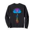 Yoga Meditation Chakra Lotus Sweatshirt - Novelty Apparel for Adults - T-Shirt, Sweatshirt, Hoodie