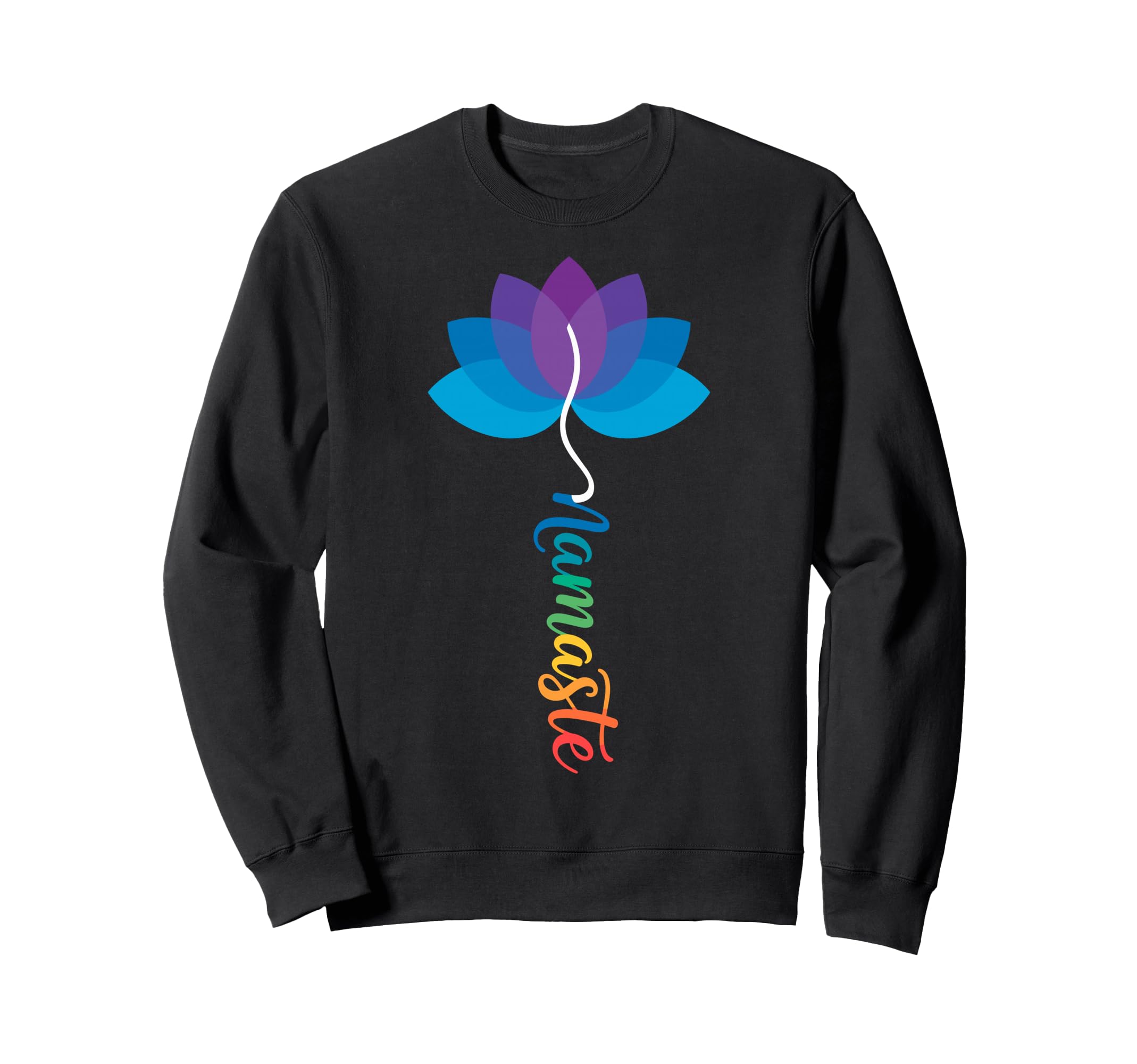 Yoga Meditation Chakra Lotus Sweatshirt - Novelty Apparel for Adults - T-Shirt, Sweatshirt, Hoodie
