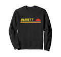 Barrett First Name Logo Sunset Surfer Sweatshirt - Graphic Print Unisex - T-Shirt, Sweatshirt, Hoodie
