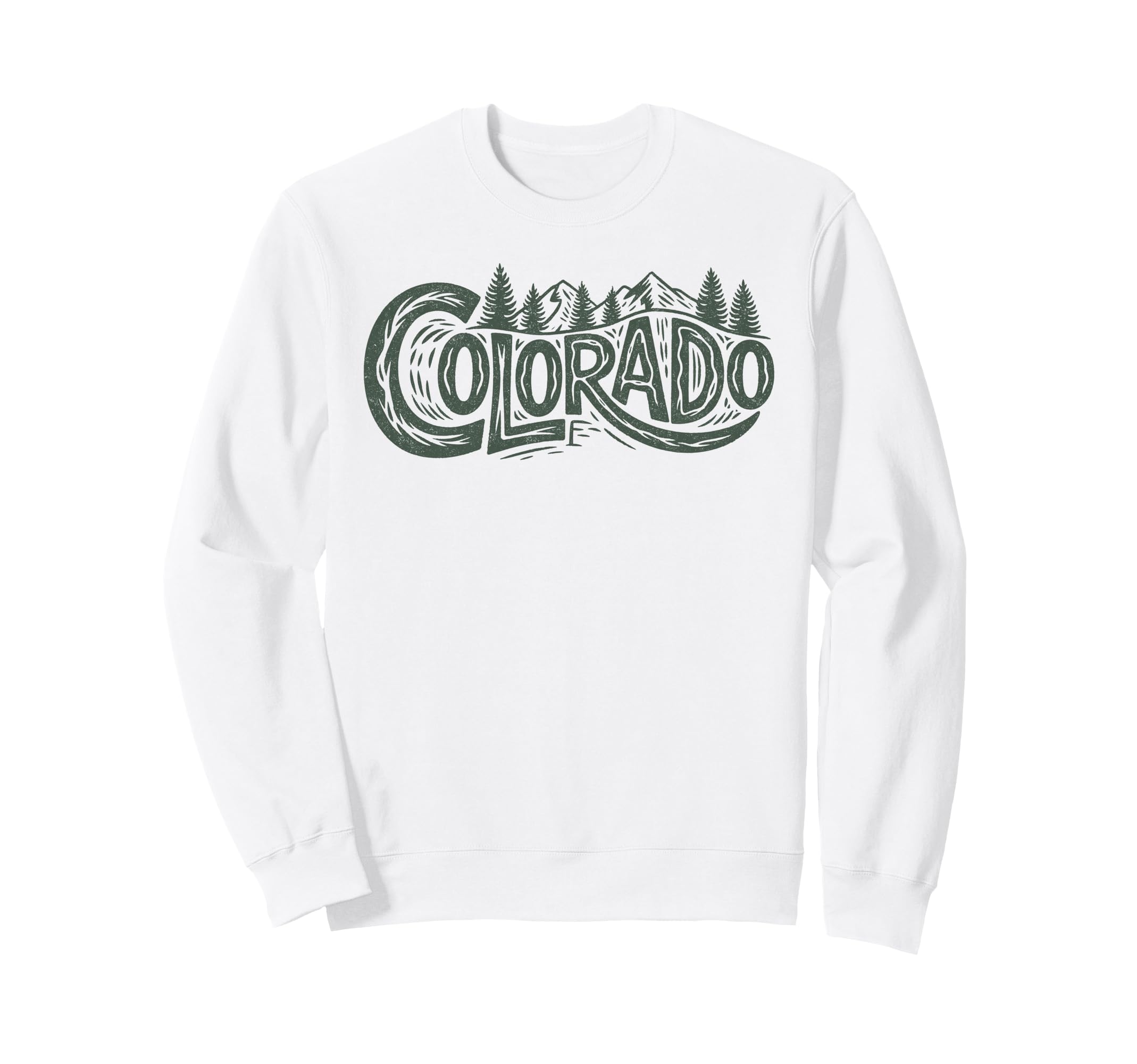 Colorado Mountains Nature Hiking Sweatshirt - Streetwear Style for Adults - T-Shirt, Sweatshirt, Hoodie