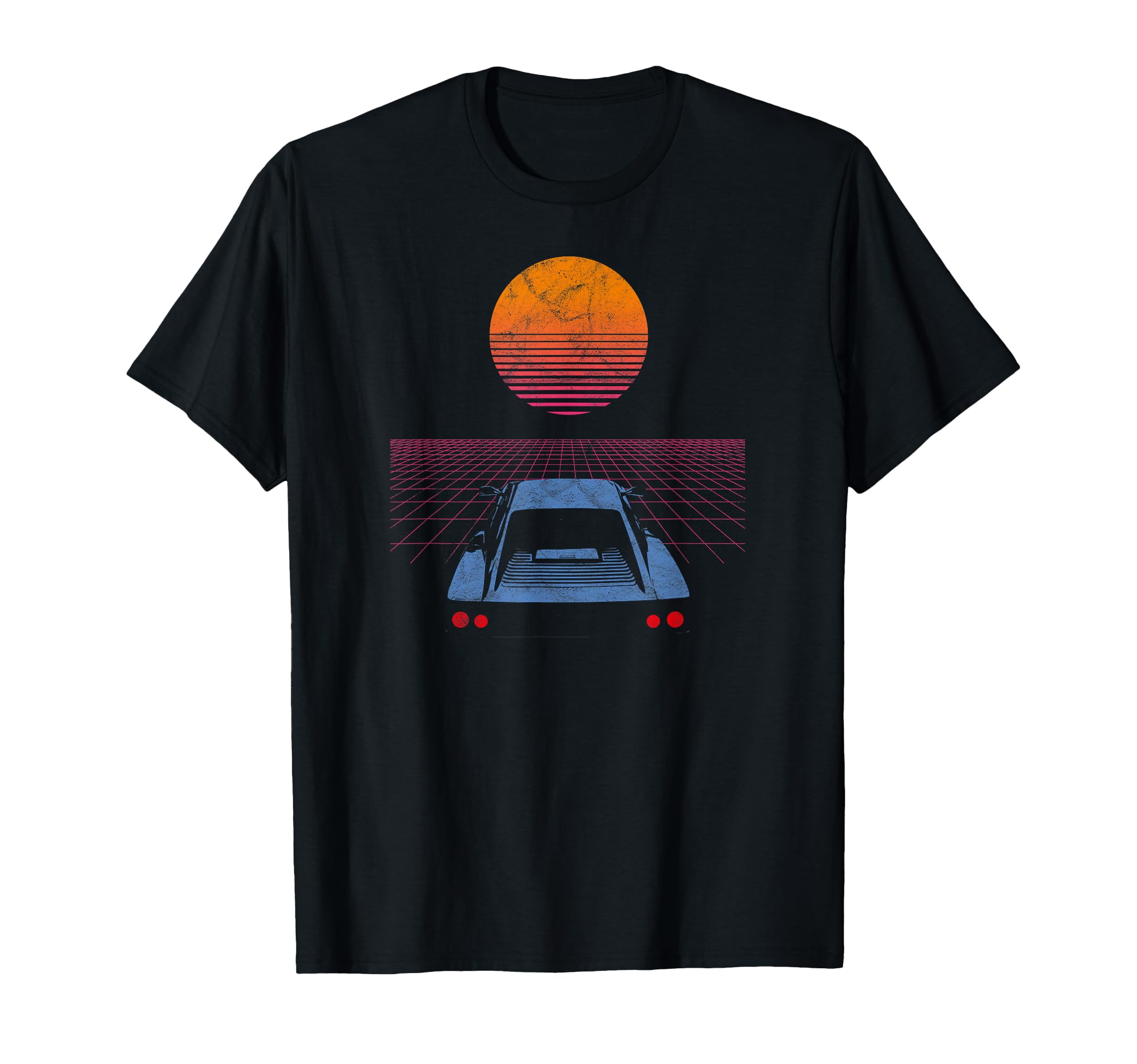 Synthwave Retrowave Aesthetic Drive T-Shirt - Graphic Print for Adults - T-Shirt, Sweatshirt, Hoodie