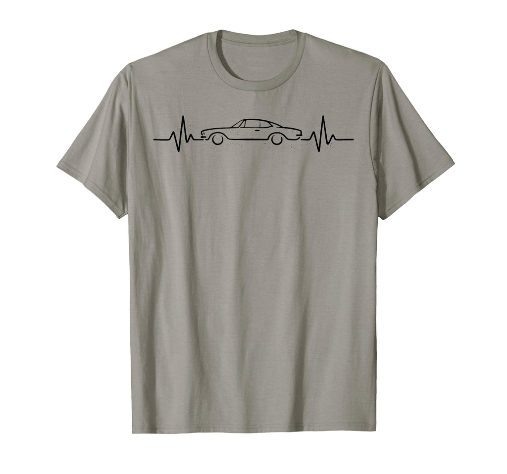 Car Guy Heartbeat Car Cars Lover T-Shirt - Casual Everyday Wear for Adults - T-Shirt, Sweatshirt, Hoodie