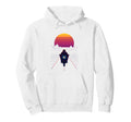 80S Synthwave Hoodie - Fun Novelty Design Unisex - T-Shirt, Sweatshirt, Hoodie