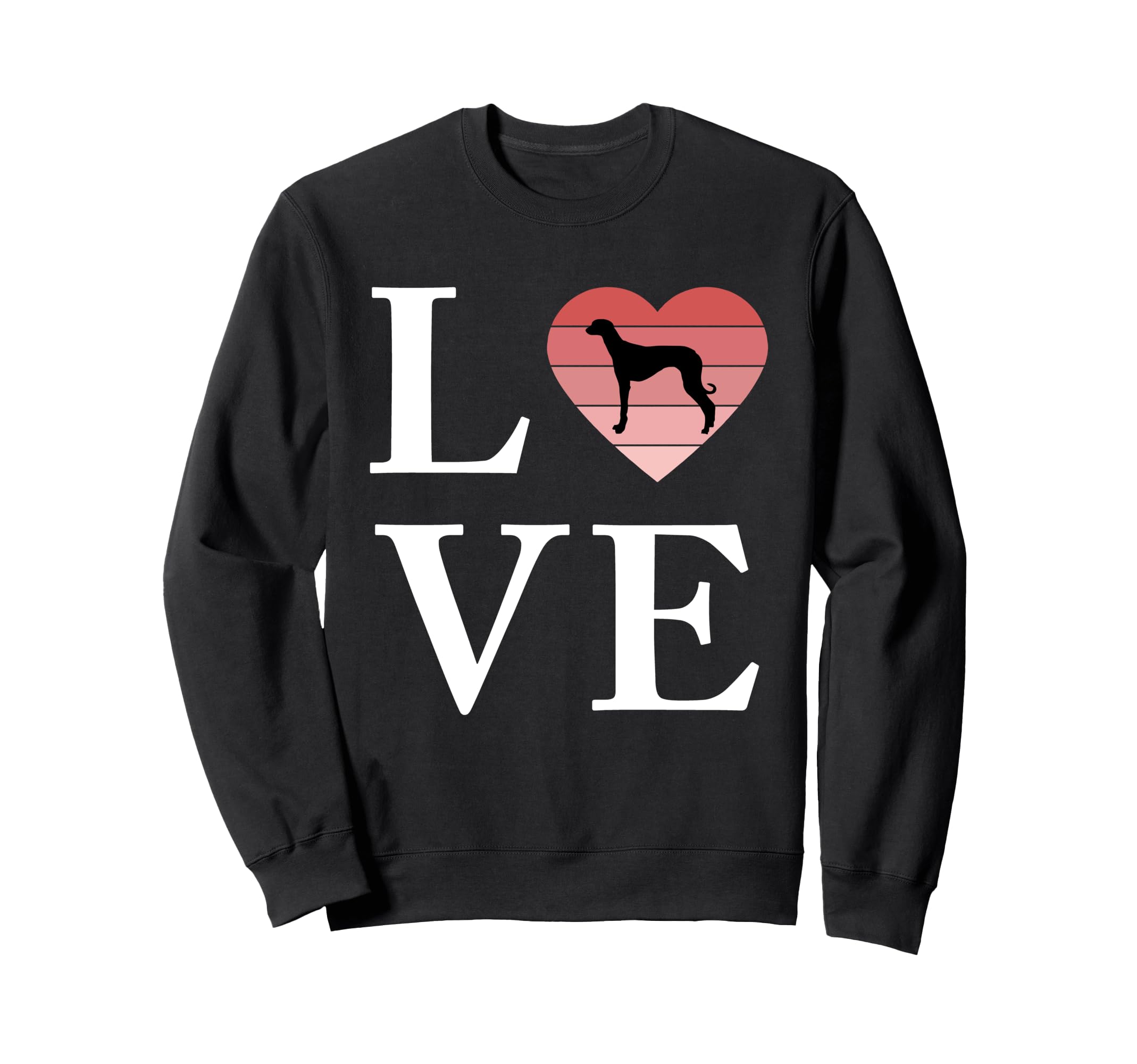 Dog Breed Old Croatian Sighthound Word Sweatshirt - Novelty Apparel Unisex - T-Shirt, Sweatshirt, Hoodie