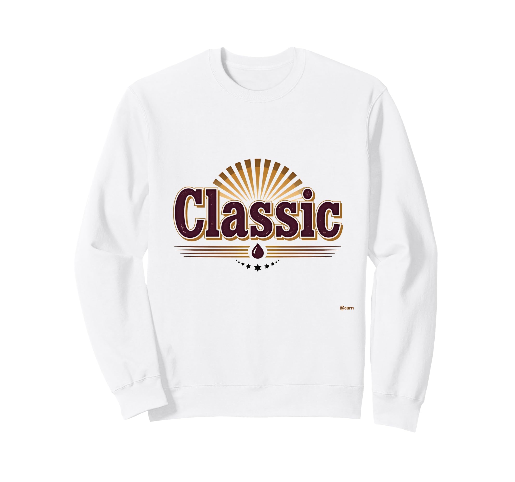 Sunburst Typography 1956 1961 Sweatshirt - Custom Art Print Men Women - T-Shirt, Sweatshirt, Hoodie