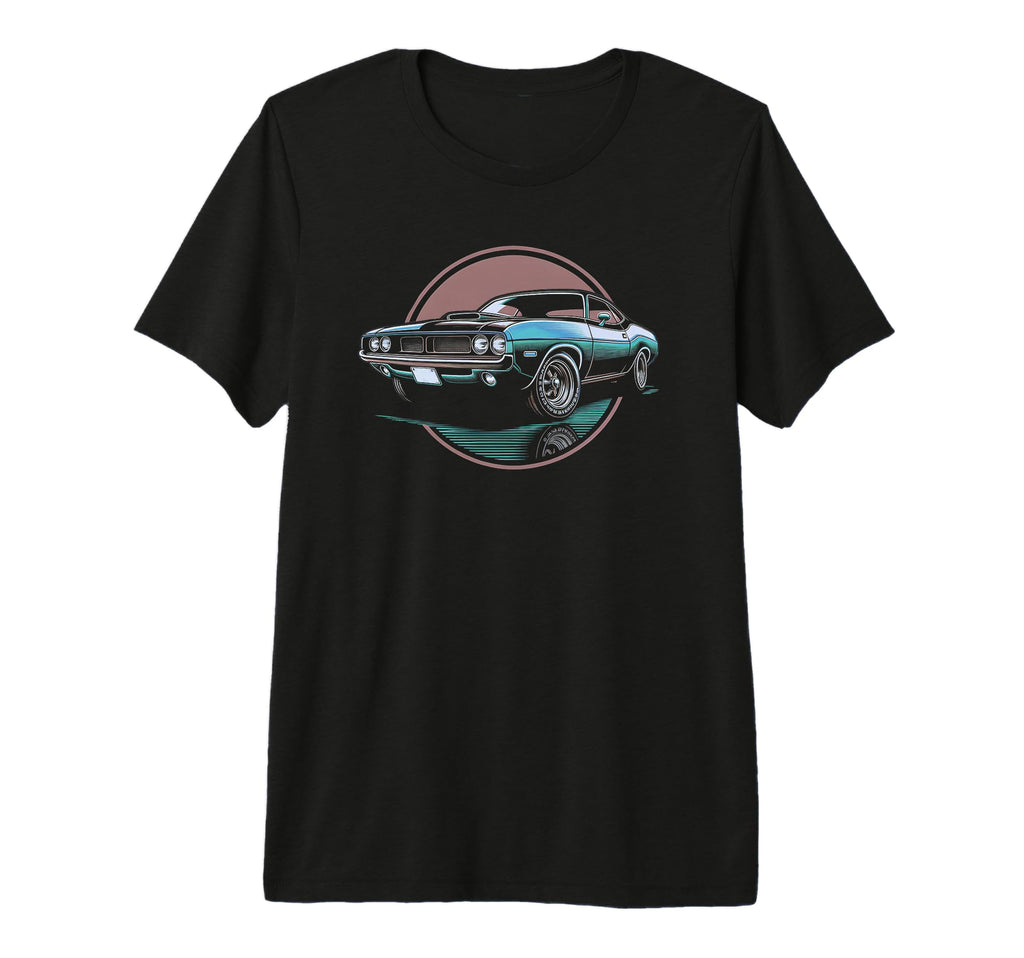 American Muscle Car 60S 70S Car T-Shirt - Aesthetic Graphic Men Women - T-Shirt, Sweatshirt, Hoodie