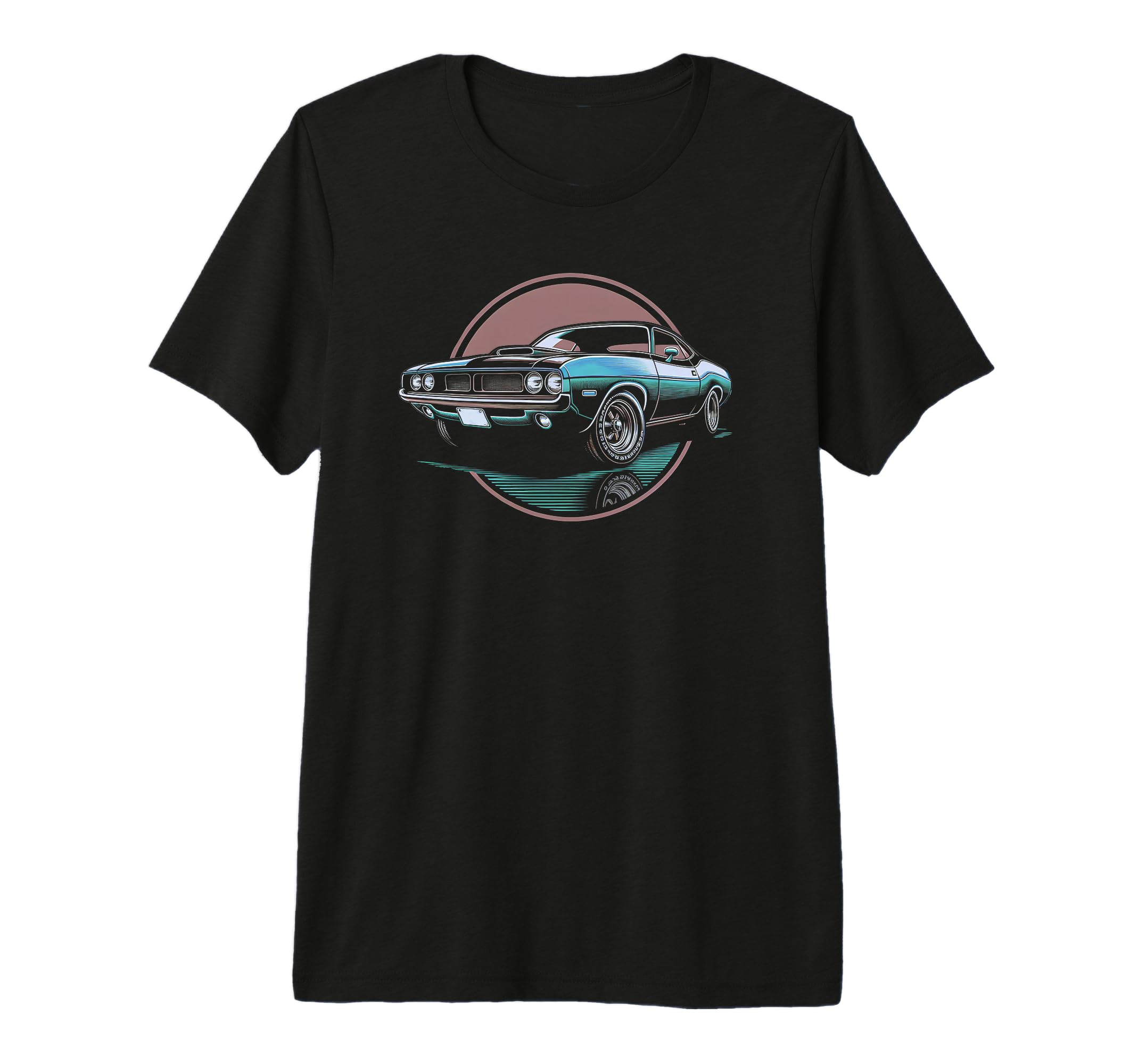 American Muscle Car 60S 70S Car T-Shirt - Aesthetic Graphic Men Women - T-Shirt, Sweatshirt, Hoodie