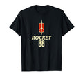 Olds Rocket 88 V8 Badge Art American T-Shirt - Trendy Graphic for Adults - T-Shirt, Sweatshirt, Hoodie