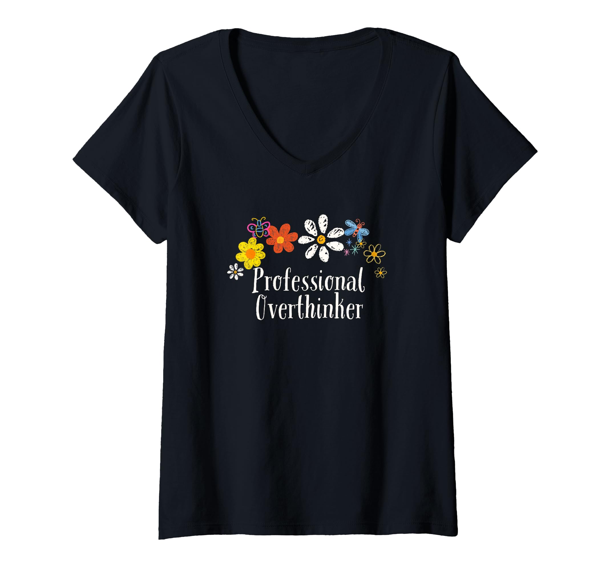 Womens Funny Professional Overthinker T-Shirt - Novelty Apparel Unisex - T-Shirt, Sweatshirt, Hoodie