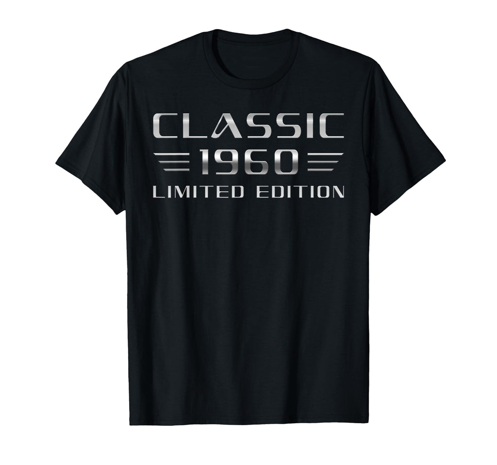 1960 66Th Birthday Car T-Shirt - Minimalist Print Men Women - T-Shirt, Sweatshirt, Hoodie