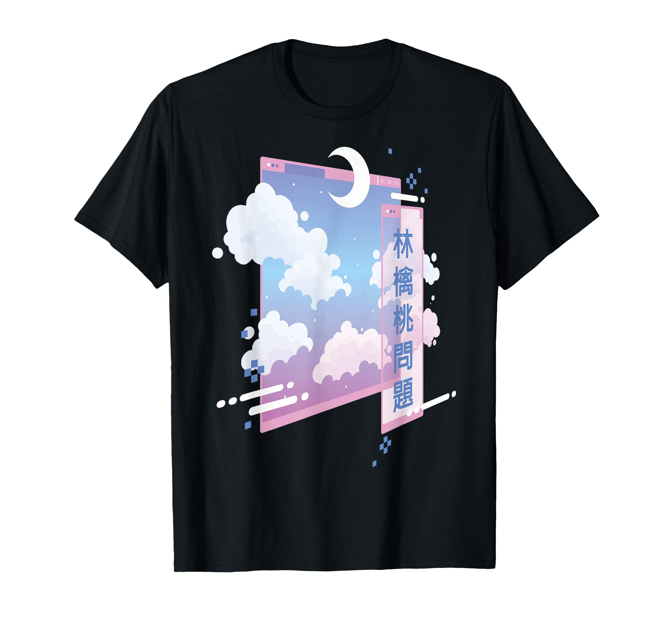 80S Vaporwave Pastel Goth Soft T-Shirt - Fun Novelty Design for Adults - T-Shirt, Sweatshirt, Hoodie