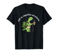 Off To Regulate Emotions Funny Turtle T-Shirt - Novelty Apparel Unisex - T-Shirt, Sweatshirt, Hoodie
