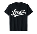 Loser Script Funny Ironic Bold T-Shirt - Trendy Graphic for Adults - T-Shirt, Sweatshirt, Hoodie