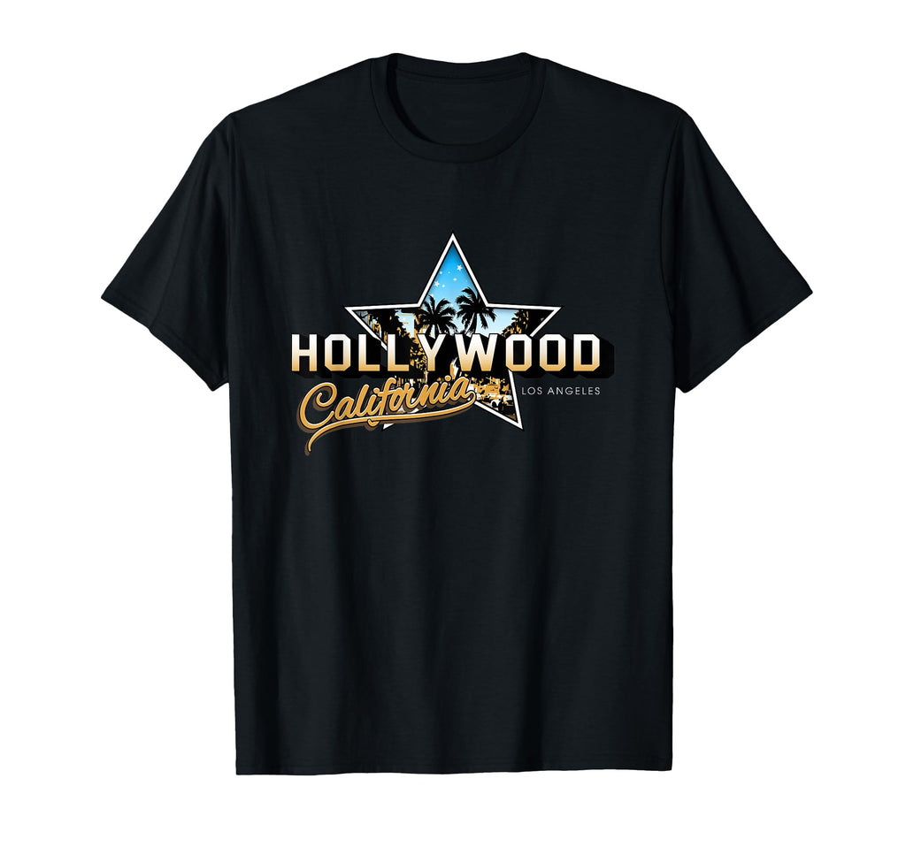 Hollywood Los Angeles California T-Shirt - Streetwear Style for Adults - T-Shirt, Sweatshirt, Hoodie