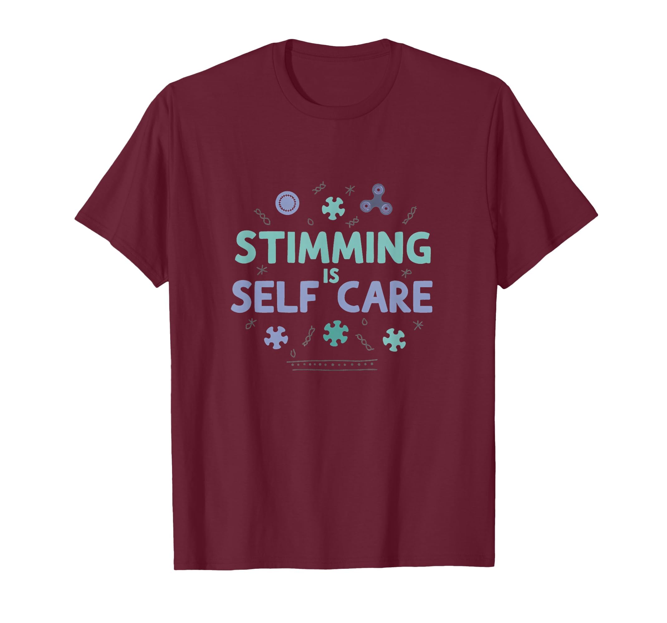Stimming Is Self Care Autism Awareness T-Shirt - Aesthetic Graphic Unisex - T-Shirt, Sweatshirt, Hoodie