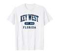 Key West Florida Est 1828 Travel T-Shirt - Fun Novelty Design for Adults - T-Shirt, Sweatshirt, Hoodie