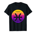 Pisces Zodiac Sign Sunset Pisces T-Shirt - Fun Novelty Design Unisex - T-Shirt, Sweatshirt, Hoodie