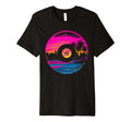 Vinyl Record Vaporwave Turntable T-Shirt - Casual Everyday Wear for Adults - T-Shirt, Sweatshirt, Hoodie