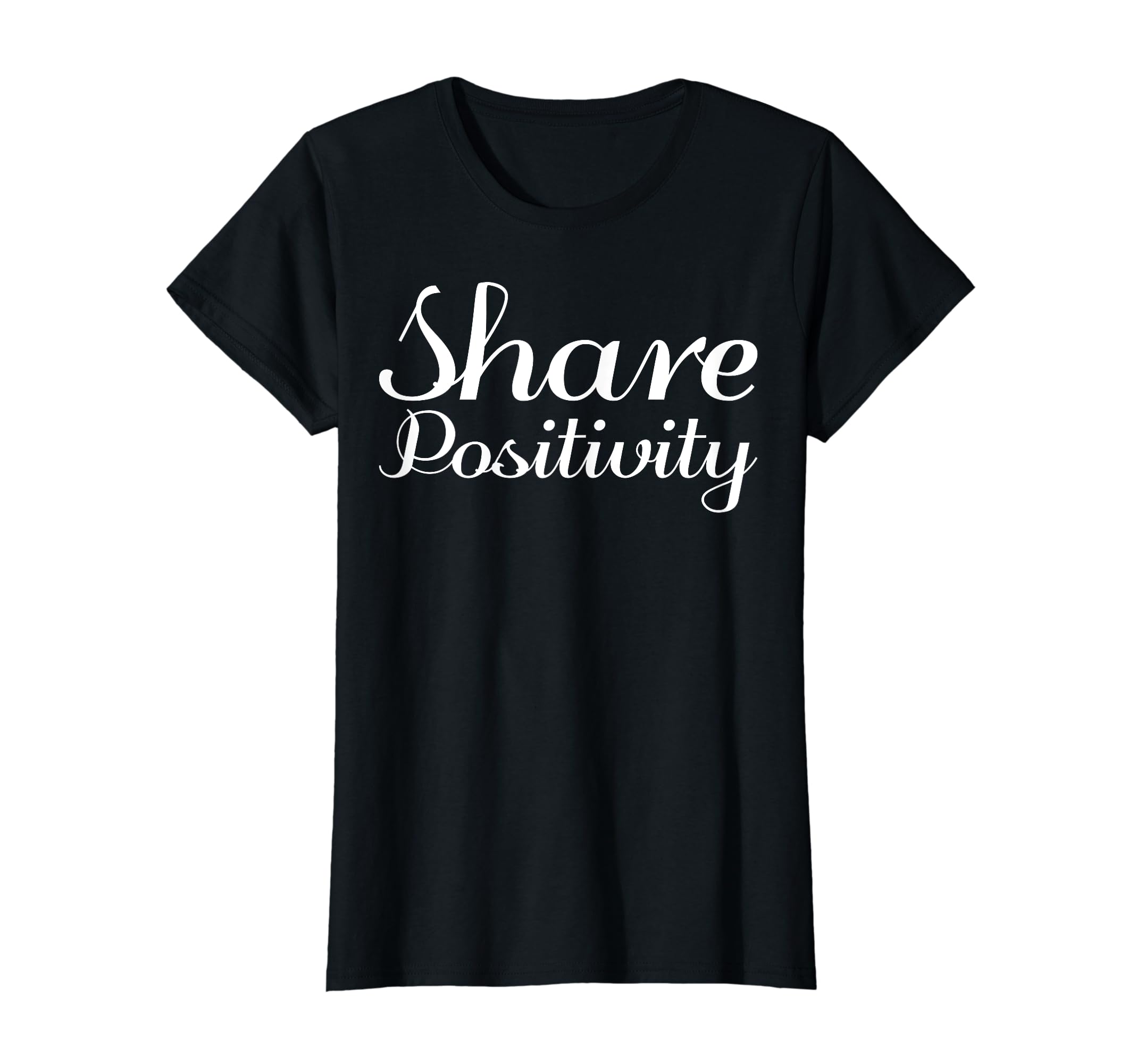 Share Positivity Mental Health T-Shirt - Minimalist Print for Adults - T-Shirt, Sweatshirt, Hoodie