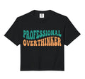 Professional Overthinker Death Sweatshirt - Trendy Graphic for Adults - T-Shirt, Sweatshirt, Hoodie