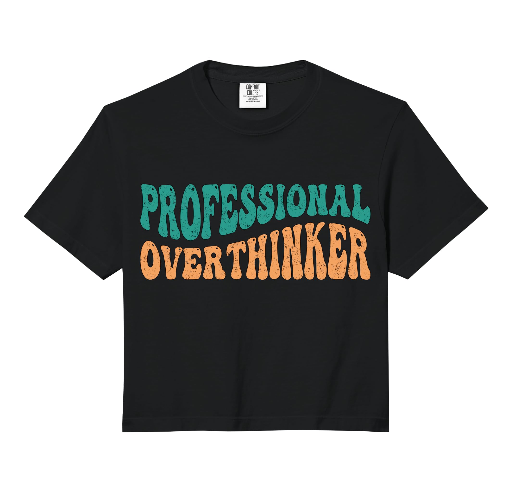 Professional Overthinker Death Sweatshirt - Trendy Graphic for Adults - T-Shirt, Sweatshirt, Hoodie