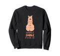 Inhale Exhale F Ck It Funny Sweatshirt - Minimalist Print for Adults - T-Shirt, Sweatshirt, Hoodie